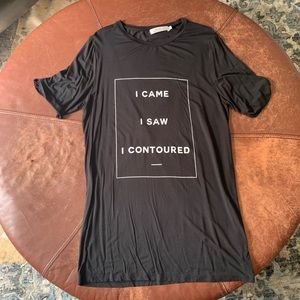 NWOT Shaaanxo/White Fox T-Shirt Dress